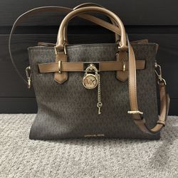 Michael Kors Logo Satchel 