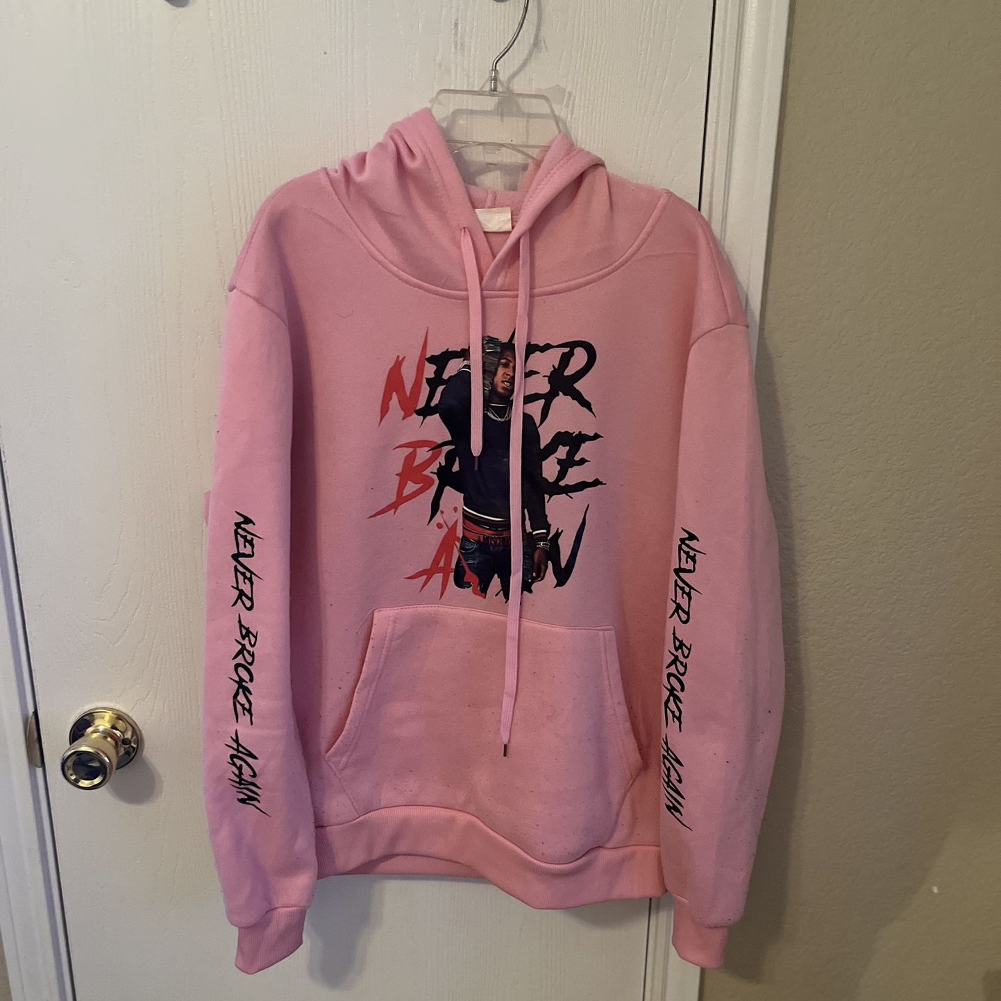 Pink nba youngboy hoodie hotsell