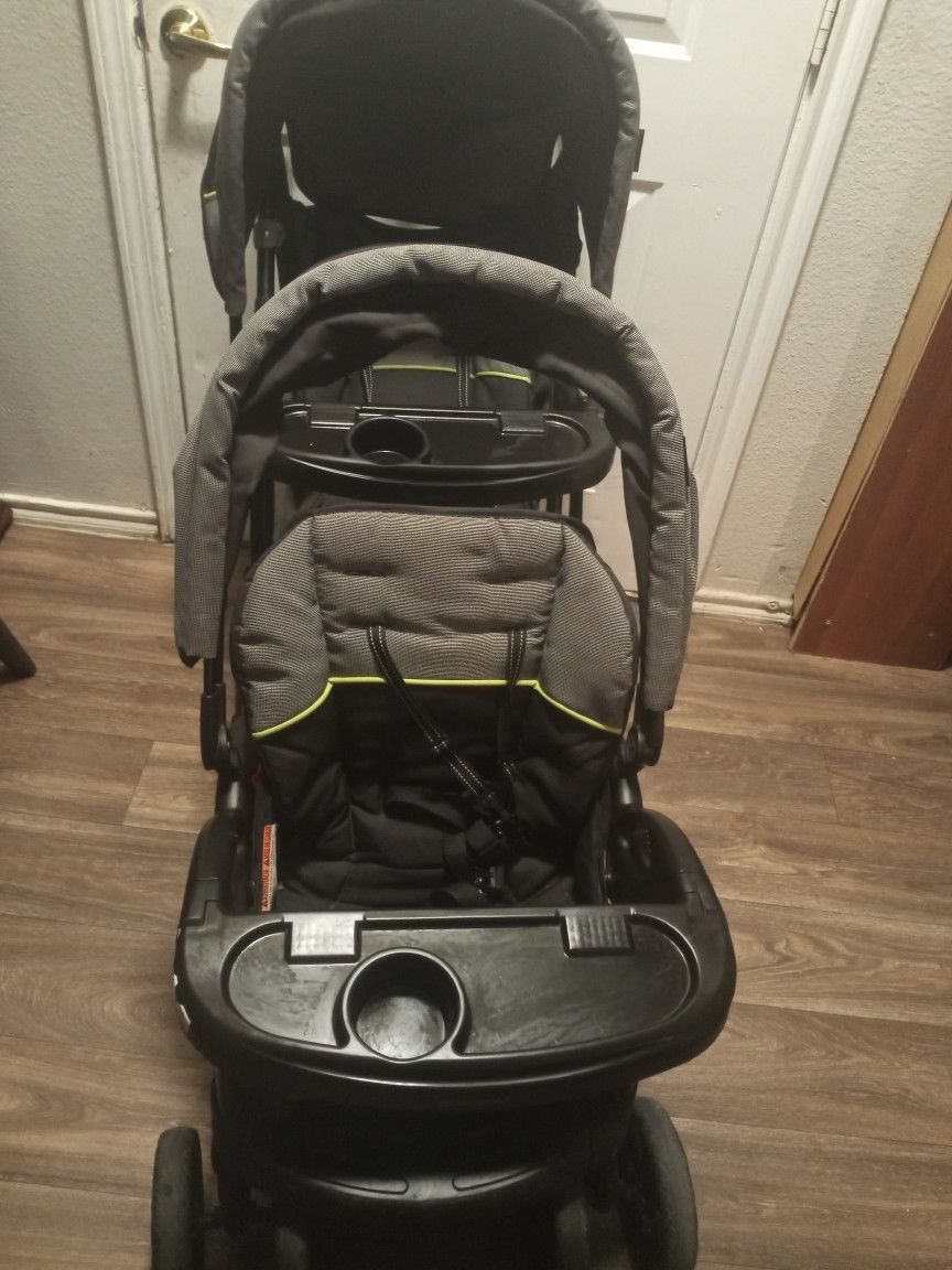 Sit And Stand Double Stroller
