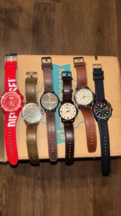 Watches diesel, timberland, Phillip plein