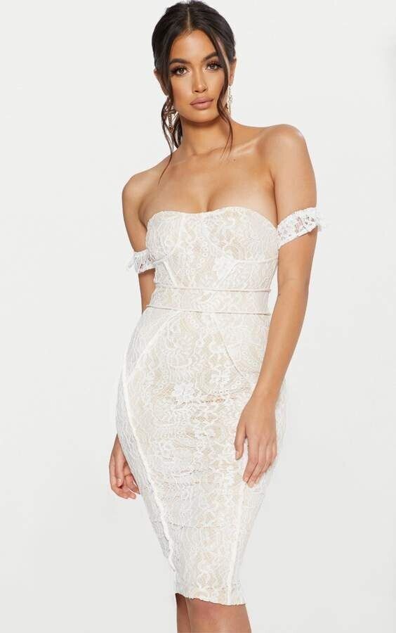 White Bodycon Dress