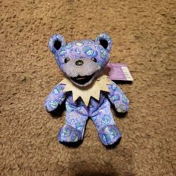 Grateful Dead Plush Bean Bear Rare