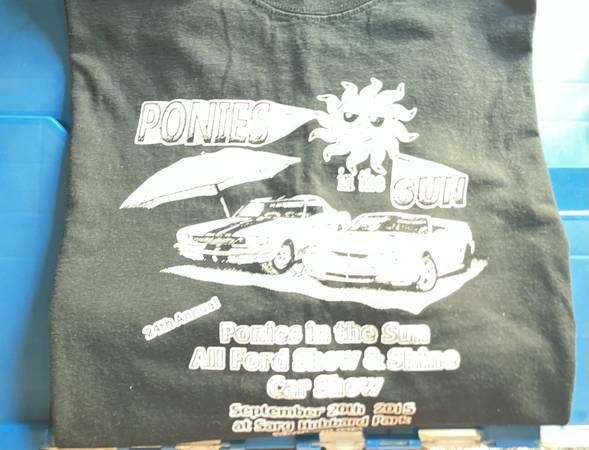 Men's sz XXL Ponies in the Sun T-Shirt *New