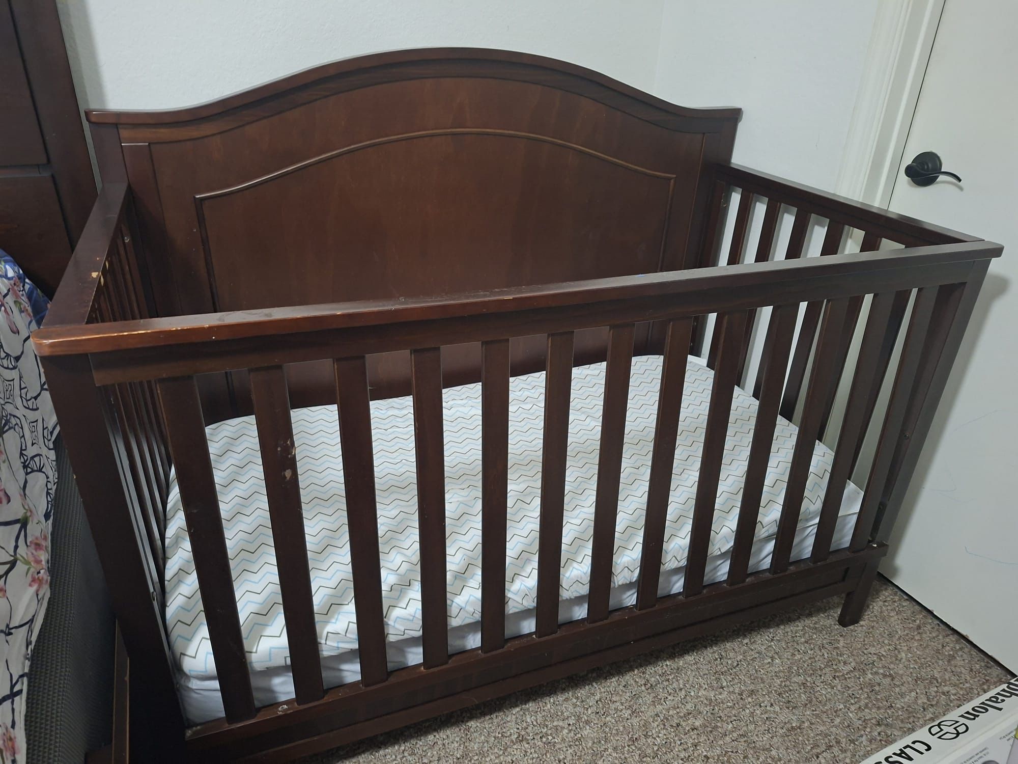Brown Crib