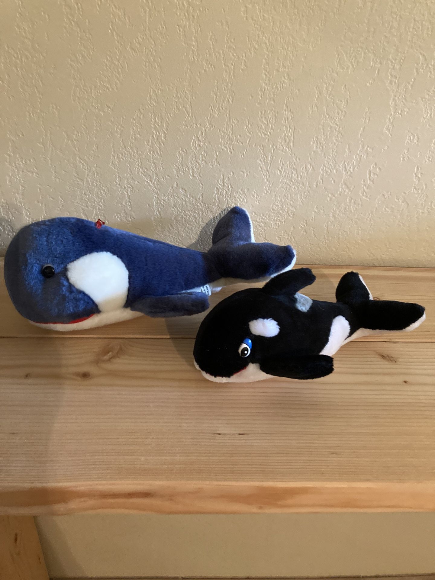 Plush Whales-2/$5