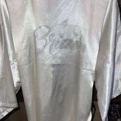 Robe Has Bride  On The Back And Diamonds