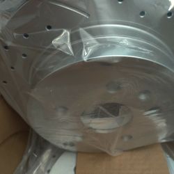 Cross Drilled And Slotted Rear Rotors For Chevy Equinox Gmc Terrain