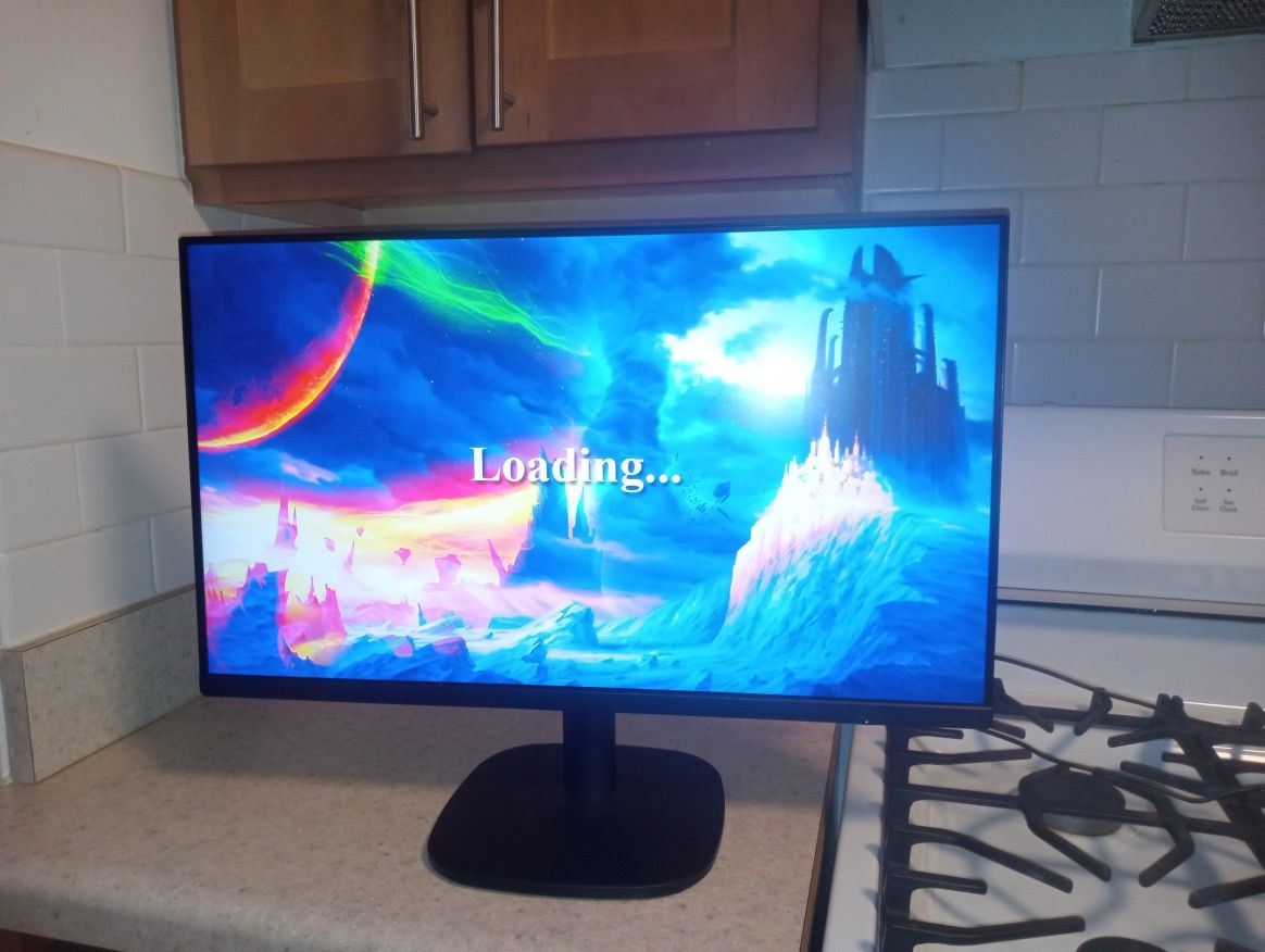 Monitor With Control Retro Games