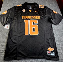 Tennessee Volunteers Peyton Manning Mens Medium Or XL Stitched Black jersey