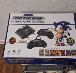 Sega Genesis  Classic Game Console. 81 games included.