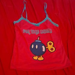 Im The Bomb Mario Bros Lace Bow