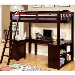 Twin / Workstation Loft Bed