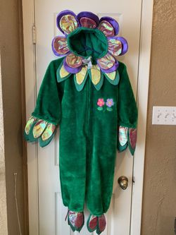 Flower Halloween Costume Child age 4-6