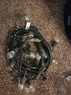 Outdoor string lights