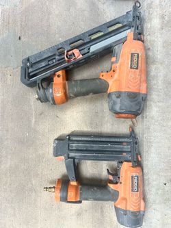 Rigid finish nail guns