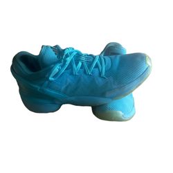 adidas D.O.N Issue 2 Crayola Men's Signal Cayan Blue Basketball Shoes Size 11.5