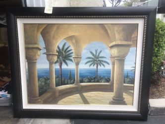 Beautiful ocean canvas photo/painting!