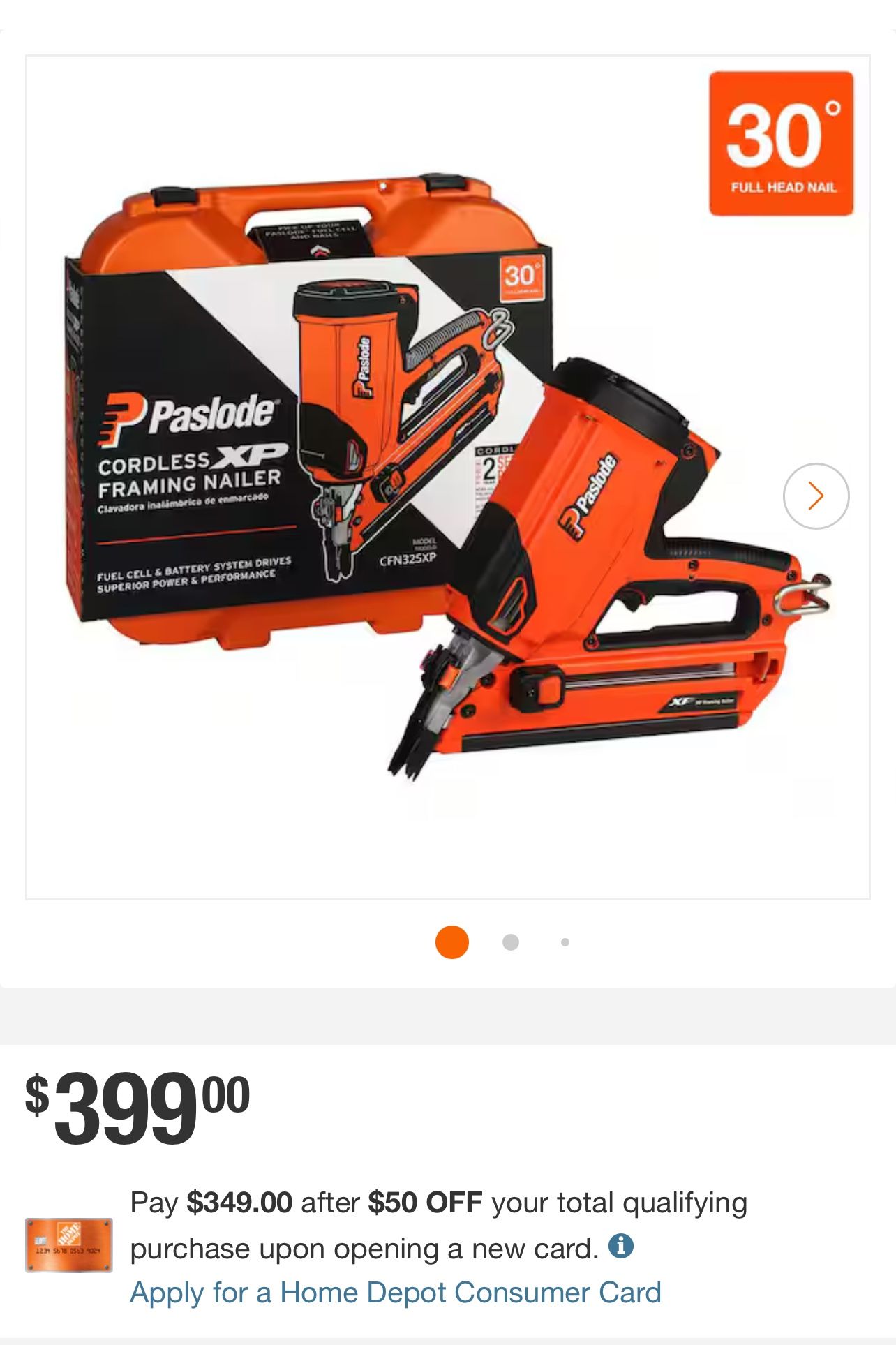 Paslode CFN325XP