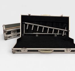 Metal Bar Chimes in Road Flight Case