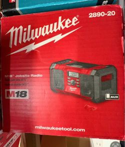 Milwaukee new radio M18