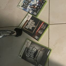 Guitar Hero/rockband And Tony Hawk Ride 