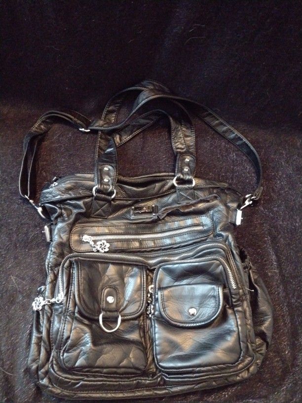Black Angel Kiss Purse