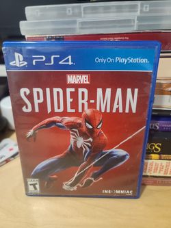 Playststion 4 game spider man