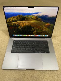 MacBook M1 Pro,16 inch,Memory 32GB,SSD 1TB