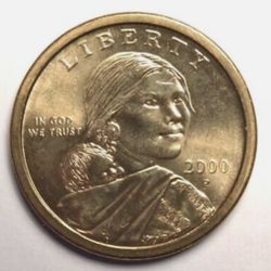 2000 P Sacagawea Dollar Coin