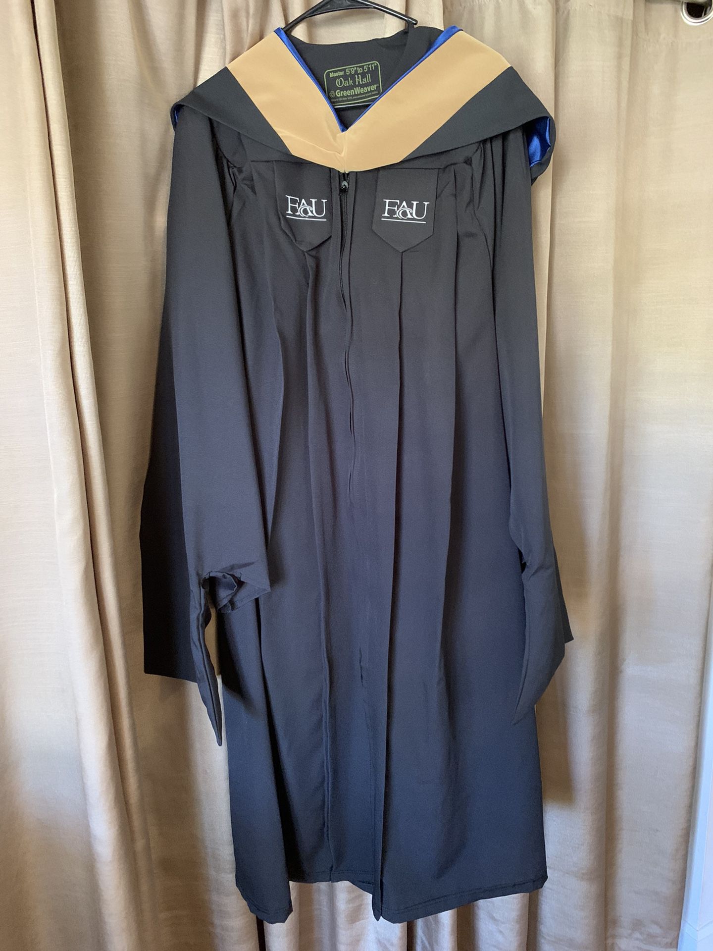 FAU Gown and Cap