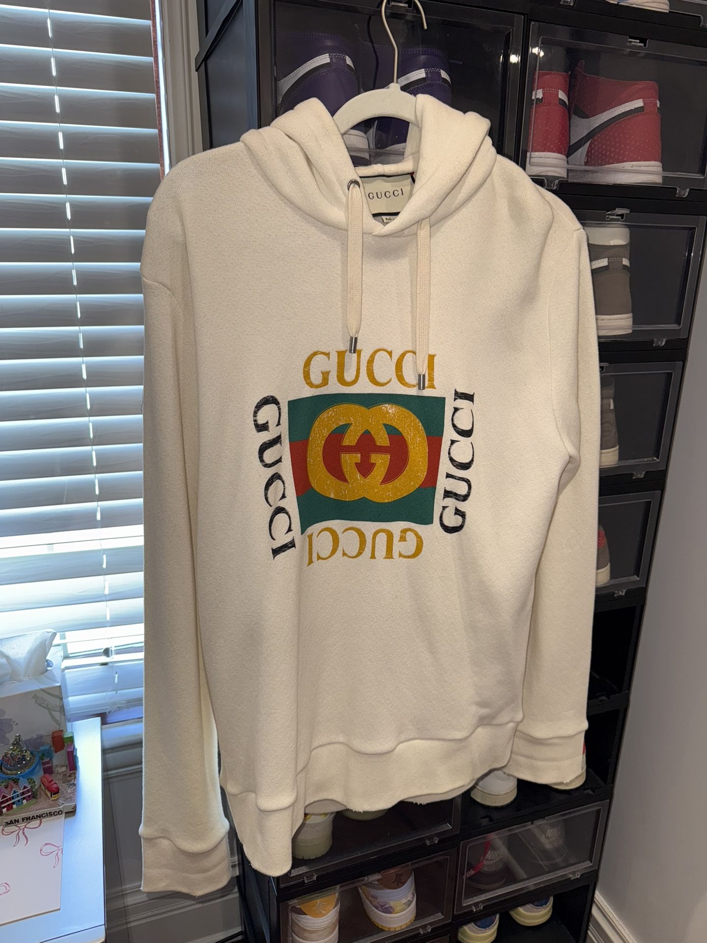 Authentic Gucci Hoodie Size Large