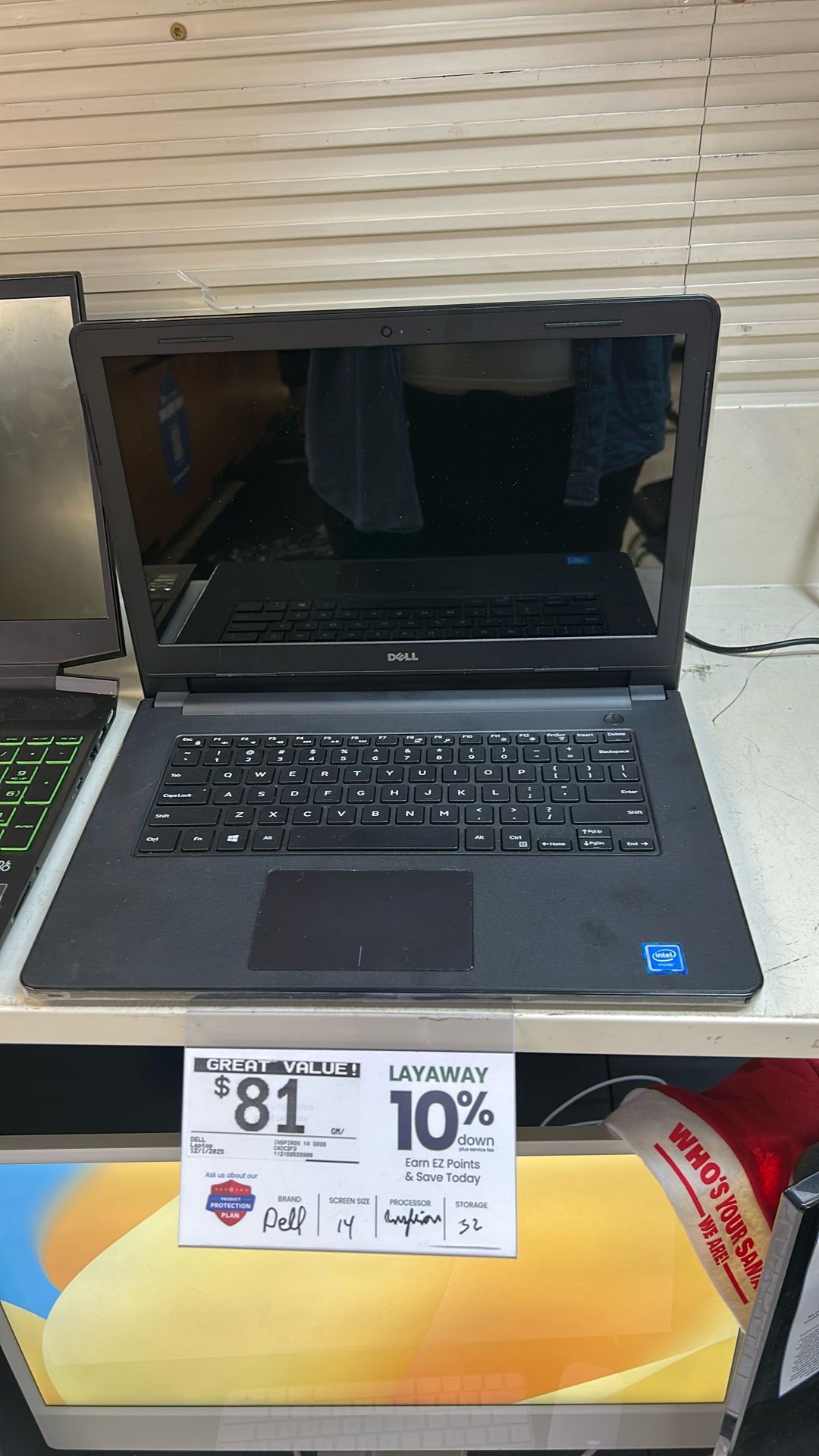 Dell laptop