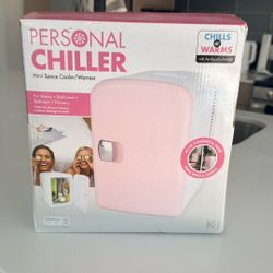 Mini Personal Chiller/Warmer – Pink | Lightly Used