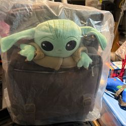 Baby Yoda backpack