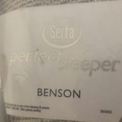Serta Perfect Sleeper Benson Queen Mattress And Box Spring 