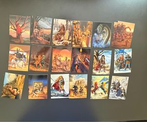 Lot of 19 of 1994 Larry Elmore Fantasy Trading Cards