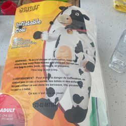 Adult Cow Inflatable Costume 