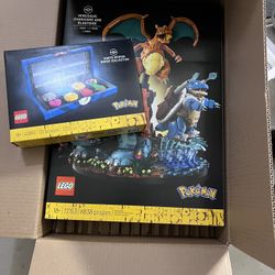Lego Pokémon Venusaur, Charizard and Blastoise Kanto Region Badge