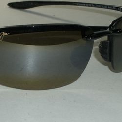 Black MAUI JIM Sunglasses MJ-407-02 64