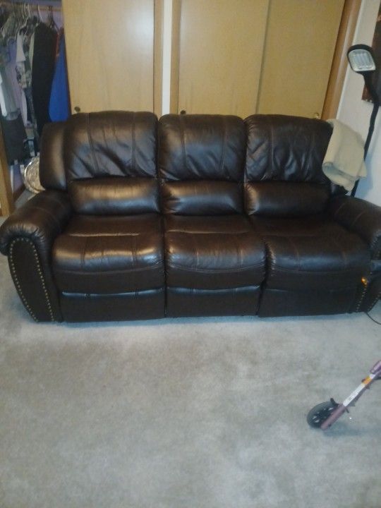 Leather Couch