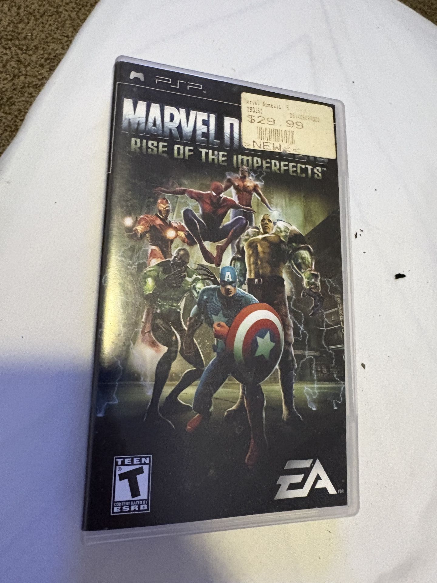 Marvel Game For PSP
