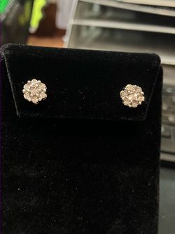 10k gold stud earrings #108345-5 MJ