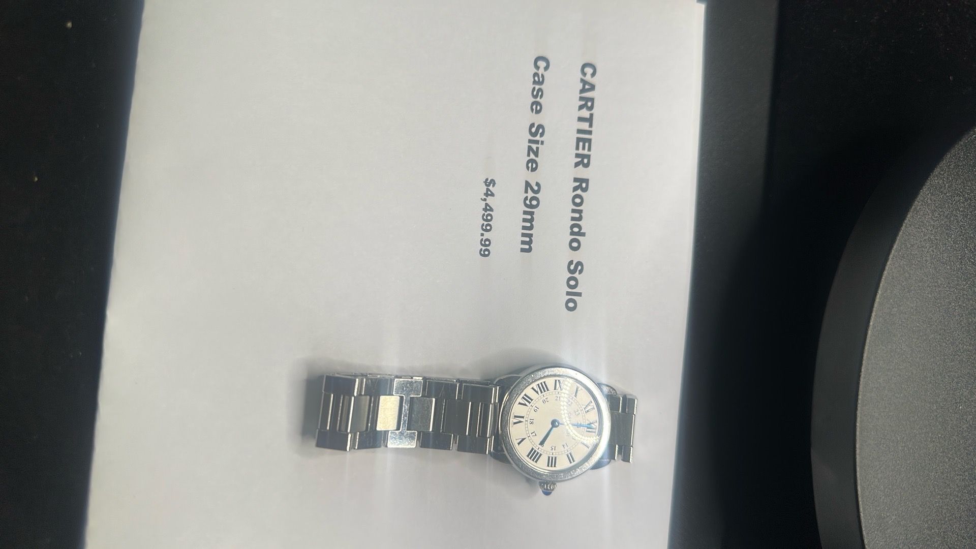 Cartier Watch
