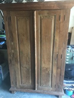 Vintage Solid Wood Cabinet