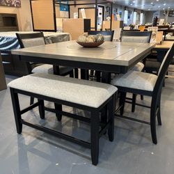 New 6pc Dining Table Set