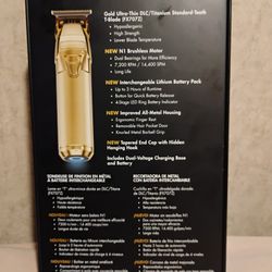 Babyliss Goldfx Barber Trimmer