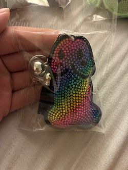 Rhinestone keychain