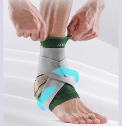 Ankle Support Brace Helps Stabilize the Ankle Muscles and Joints For Injury Healing and Pain Relief
