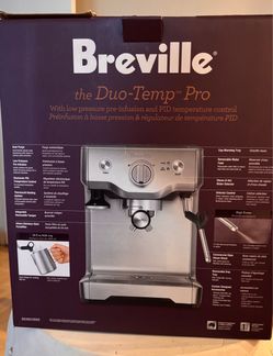New in Box:  Breville Duo-temp Pro Espresso Machine (2024)