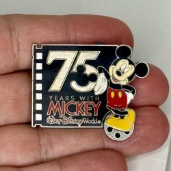 Mickey Mouse - 75 Years with Spinner Retired Disney Pin 17288